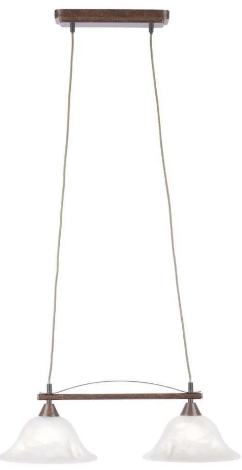 Paul Neuhaus 15242-48 - Lampadario su filo NELLY 2xE14/40W/230V