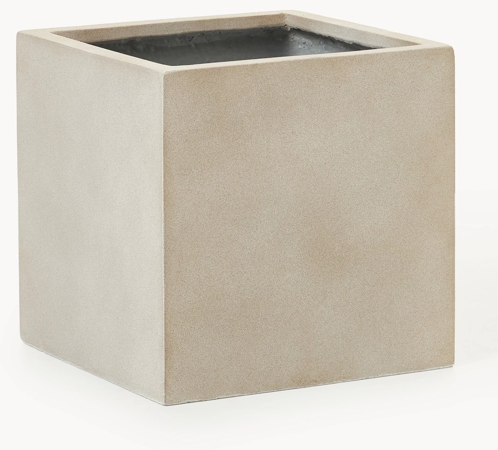 Portavaso da esterno in cemento Tuscany, alt. 40 cm