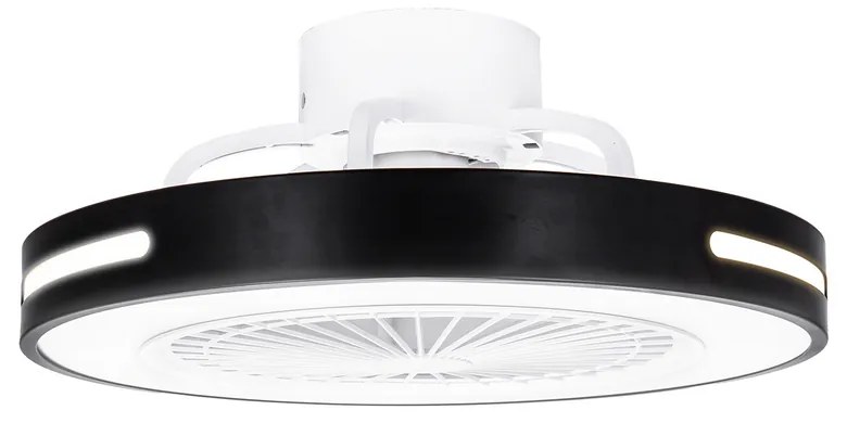 Lampadario Ventilatore da soffitto 55W CCT + RGB illuminazione Led regolabile con telecomando Aigostar