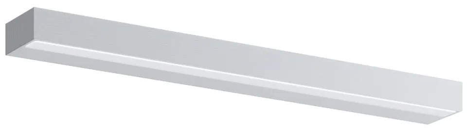 Applique Da Parete Moderno Orion Metallo Bianco Acrilico Luce Led 9W