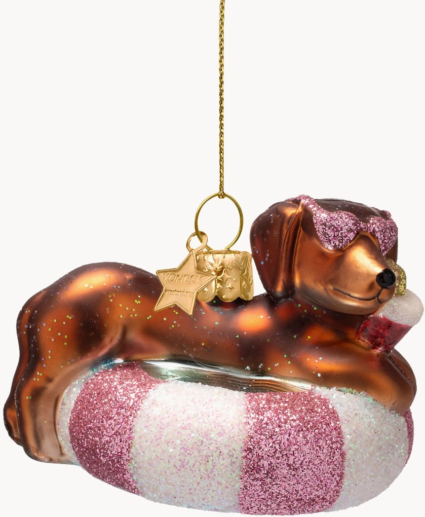 Addobbo di Natale Dog on Pool Float