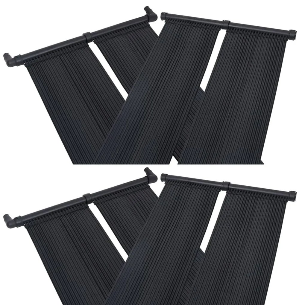 Pannelli Solari Riscaldatori Per Piscina 4 Pz 80x310 Cm /