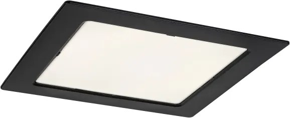 Rabalux 71265 - Lampada LED da incasso SHAUN LED/18W/230V 22x22 cm nero