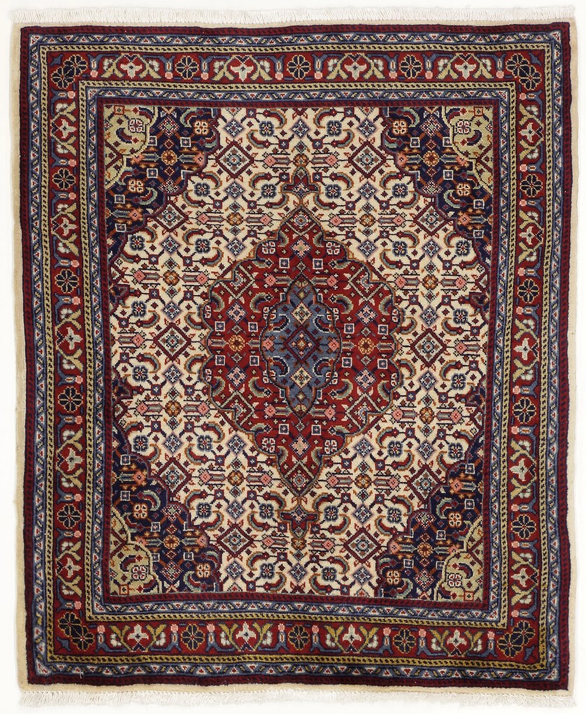 Sarouk Tappeto 80x70 (Iran) Annodato A Mano