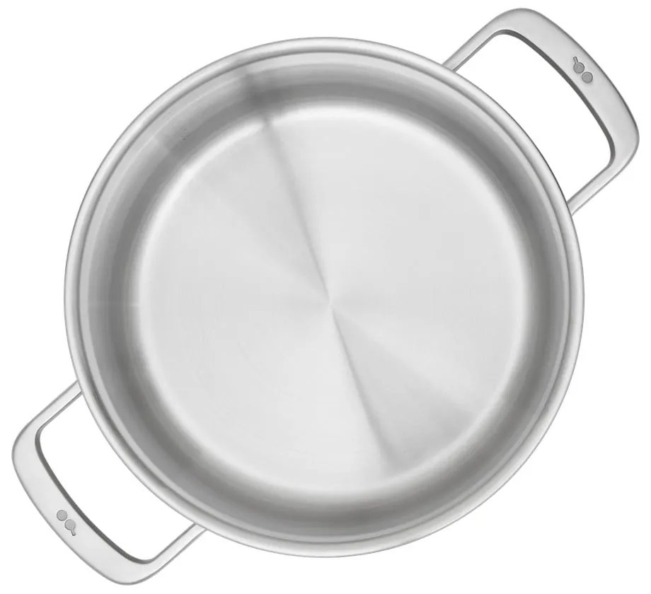 Casseruola in acciaio inox con coperchio incluso per induzione 5,5 l Lucca 3.0 – FABINI