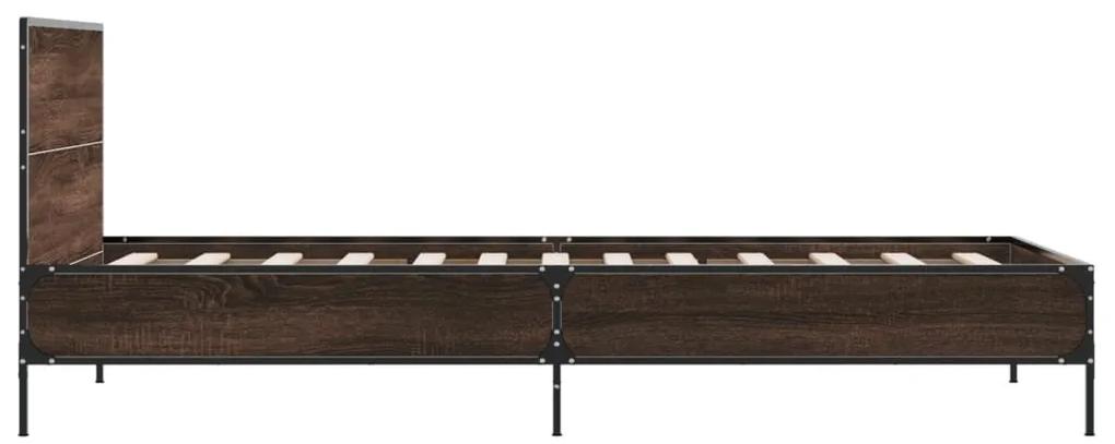 Giroletto rovere marrone 75x190 cm legno multistrato e metallo