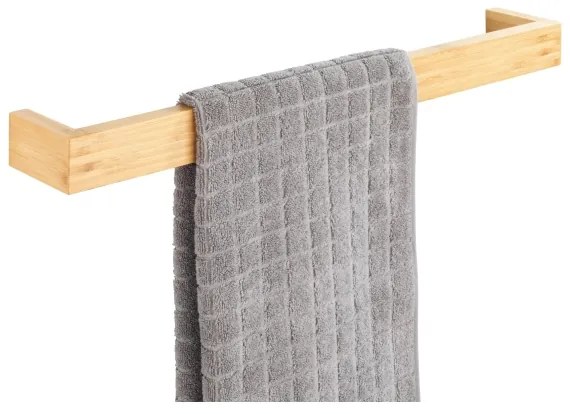 WENKO 24742100 - Porta asciugamani BAMBUSA 60 x 9 cm marrone