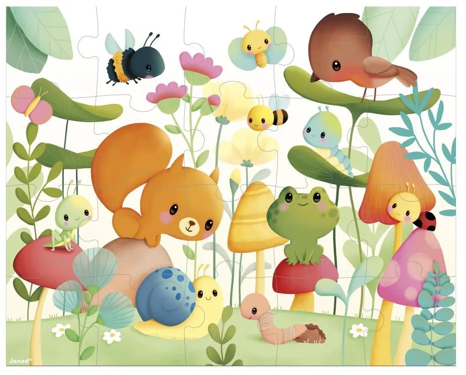 Puzzle - Gli Amici Del Giardino