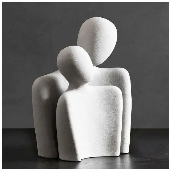 Decorazione da tavolo, 20 x 5,5 x 14,5 cm, bianco