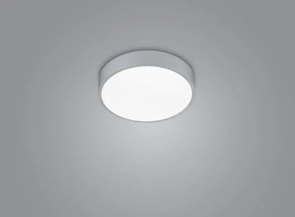 Plafoniera waco led dimmerabile d.30cm metallo alluminio 627413087