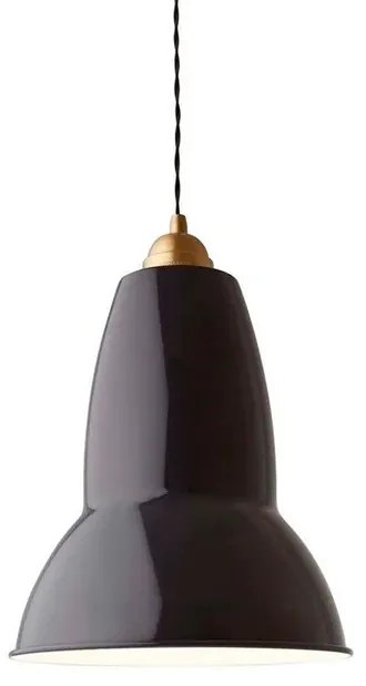 Original 1227 Maxi Brass Lampada a Sospensione Jet Black - Anglepoise