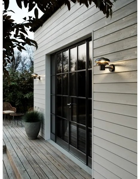 Nordlux - Applique da esterno KURNOS 1xE14/12W/230V IP54 nero