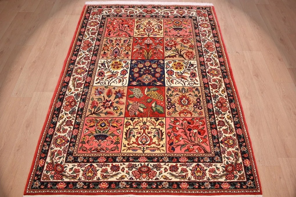 Bakhtiar Tappeto 170x230 (Iran) Annodato A Mano