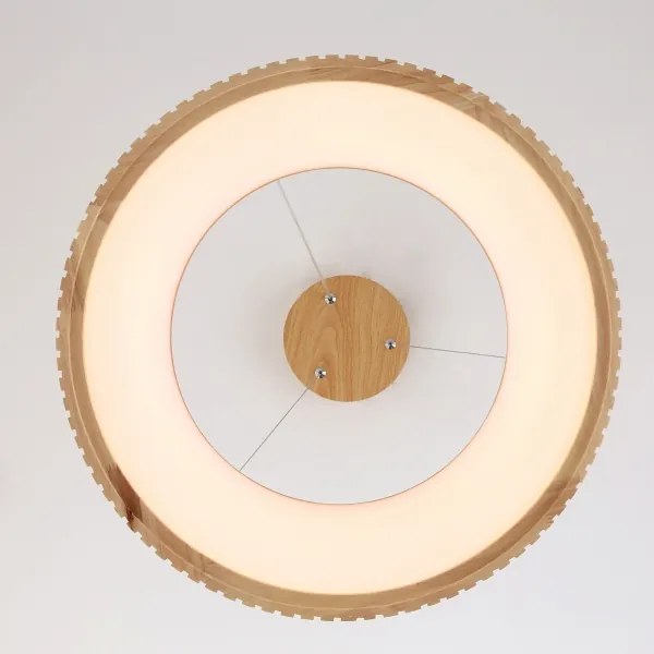 Brilagi - Lampadario LED a sospensione con cavo FALCON WOOD MODERN LED/30W/230V Ø 45 cm in legno
