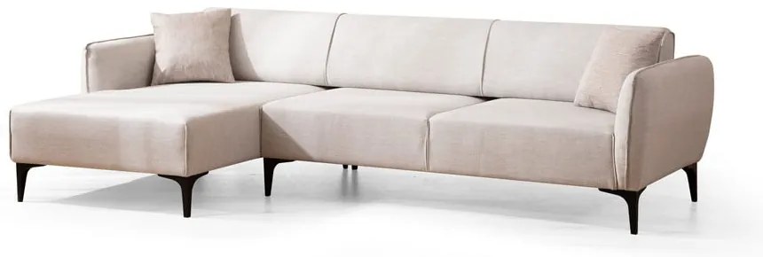 Divano angolare bianco, angolo sinistro - Belissimo - Balcab Home