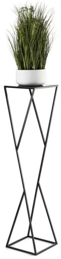 Portafiori LOFT 100x23,5 cm nero