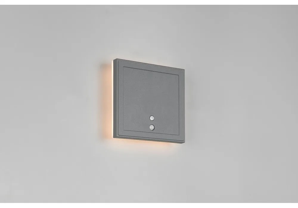 Illuminazione esterna LED con sensore di movimento da parete (altezza totale 14 cm) Fortaleza – Reality