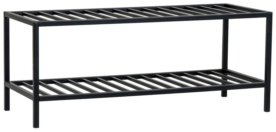 Scarpiera nera in metallo Vita - House Nordic