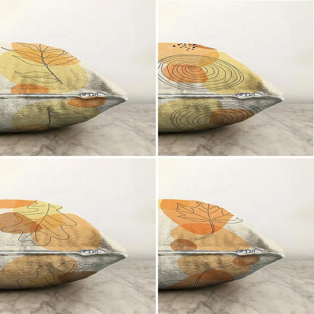 Set di 4 federe Sunset Colours, 55 x 55 cm - Minimalist Cushion Covers