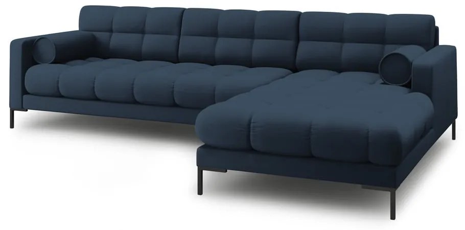 Divano angolare blu (angolo destro) Bali - Cosmopolitan Design