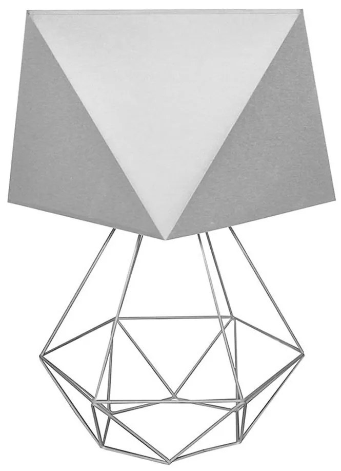 Lampada da tavolo ADAMANT SMALL 1xE27/15W/230V grigio