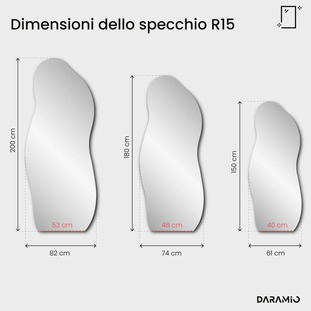 Specchio allungato – Pure Collection R15
