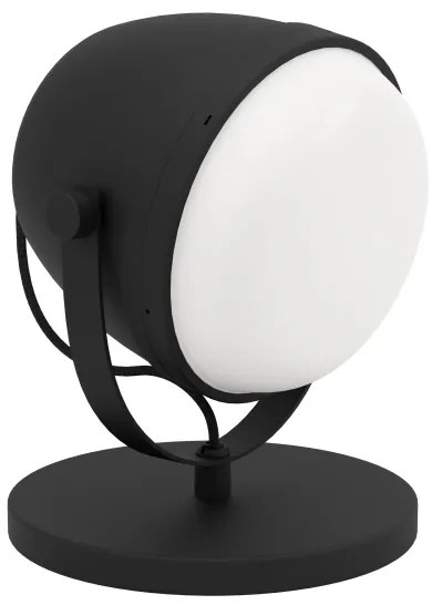 Eglo 390047 - Lampada da tavolo UPANEMA 1xE27/28W/230V nero