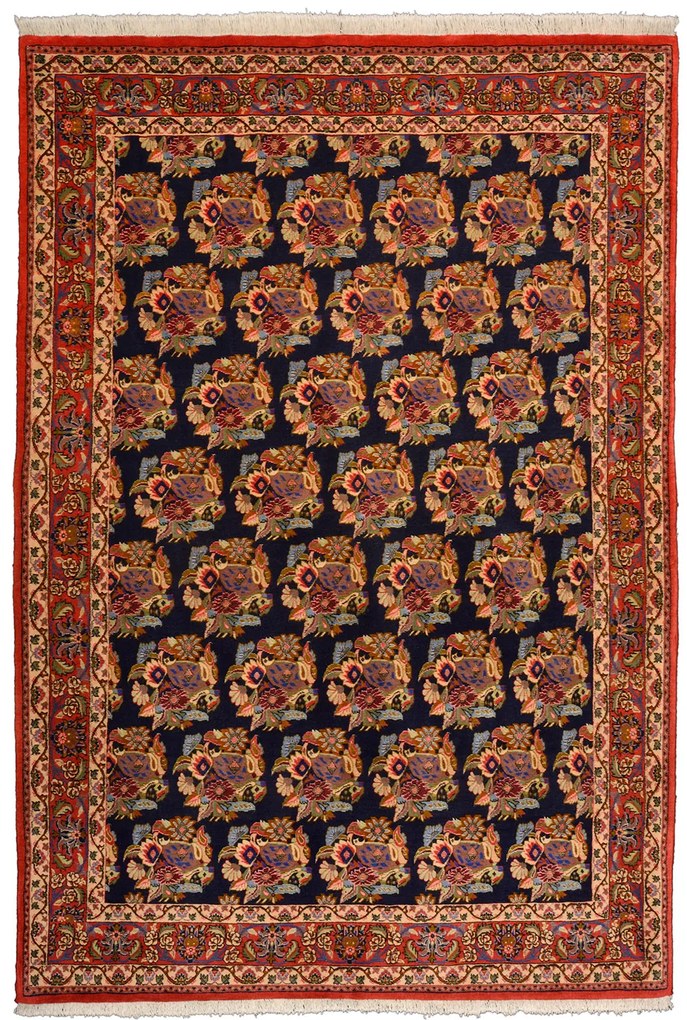 Bidjar Tappeto persiano 170 x 250 Rosa (Iran) Annodato A Mano