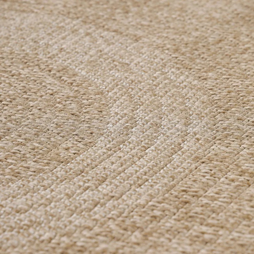 Tappeto tondo beige per esterni ø 80 cm Comilla - Ayyildiz Carpets