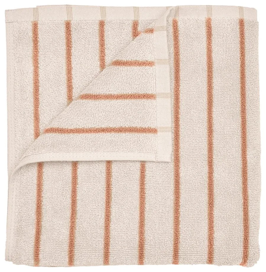 Asciugamano tipo terry arancione/beige in cotone organico 70x140 cm Arto – Blomus