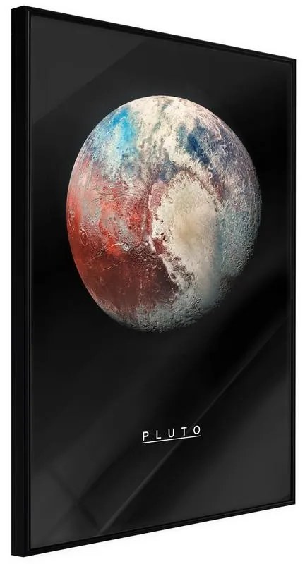 Poster  The Solar System: Pluto  Cornice Quadri Cornice nera, Larghezza x Altezza Home decor 20x30