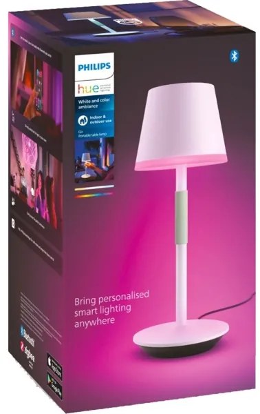 Philips-LED RGBW Lampada touch dimmerabile Hue GO LED/6,2W/230V 2000-6500K IP54