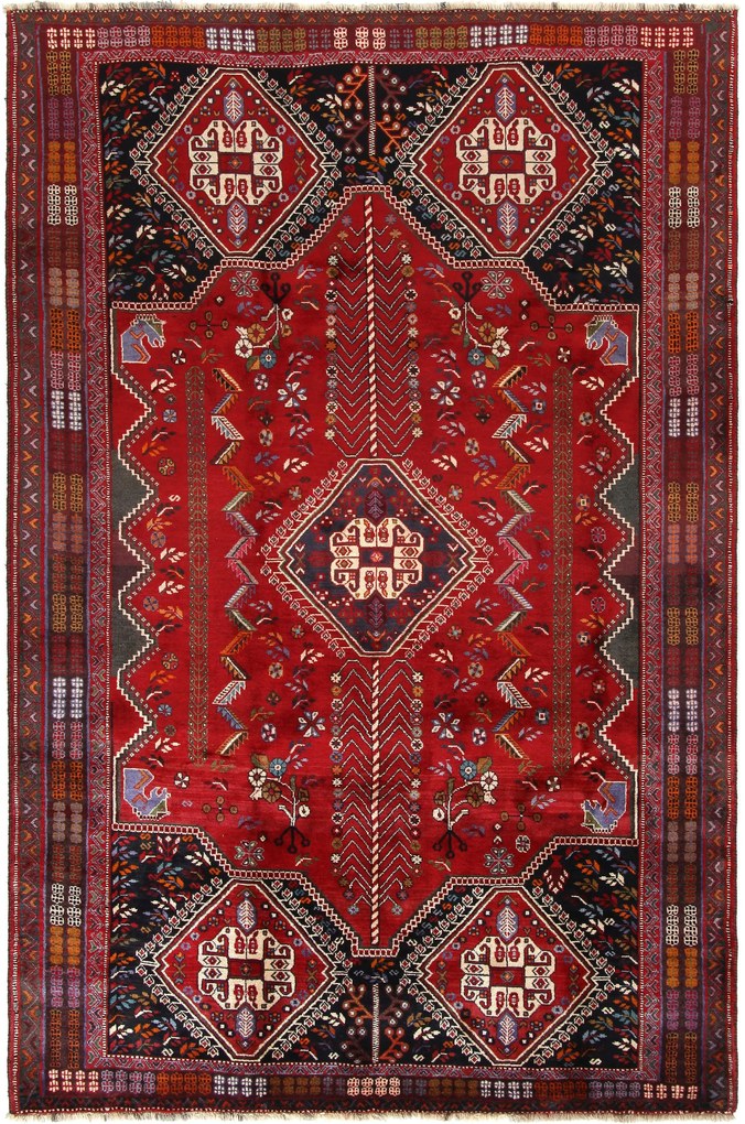 Gashghai Tappeto persiano 280 x 180 (Iran) Annodato A Mano