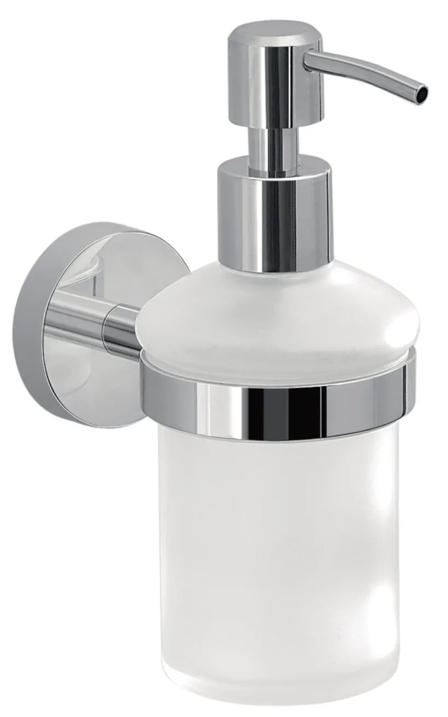 Portadispenser a Parete Gedy "Eros" Cromo Lucido