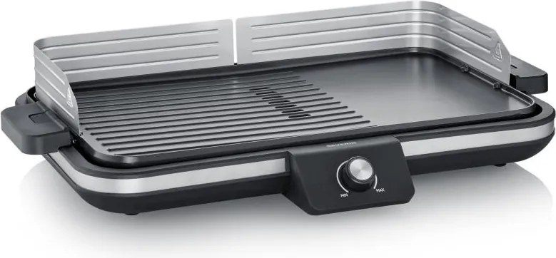 Severin PG 8564 - Grill elettrico da tavolo 2300W/230V 50x30 cm nero