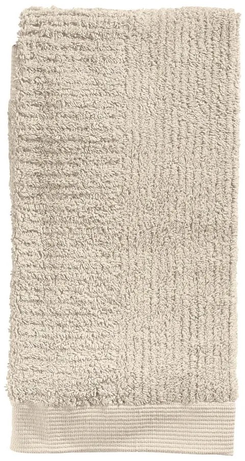 Asciugamano tipo terry beige in cotone 50x100 cm Classic – Zone