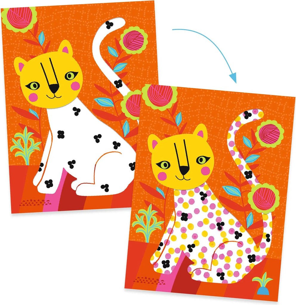 Gioco d'arte - disegni da colorare punto dopo punto