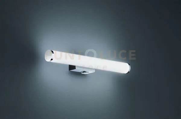 Mattimo applique led 4,3w 450lm, 3000k per bagno metallo cromato e ...