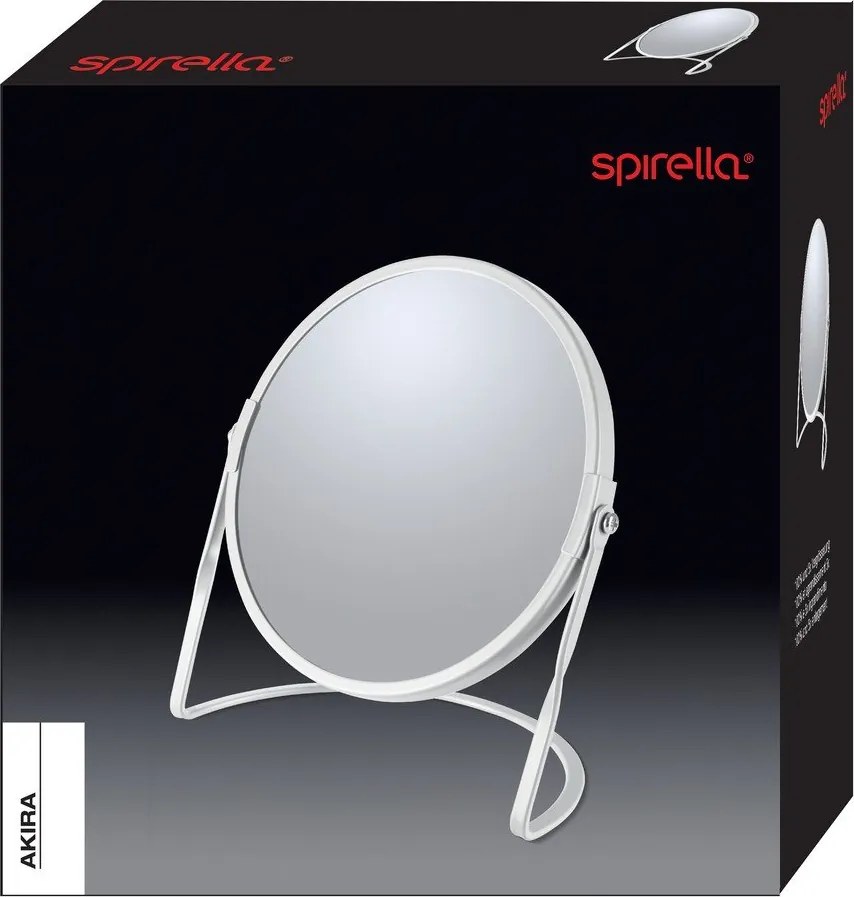 Specchio per make-up con ingrandimento (con ingrandimento 5x) ø 18 cm Akira – Spirella