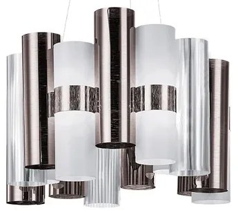 La Lollo Lampada a Sospensione M Pewter - SLAMP