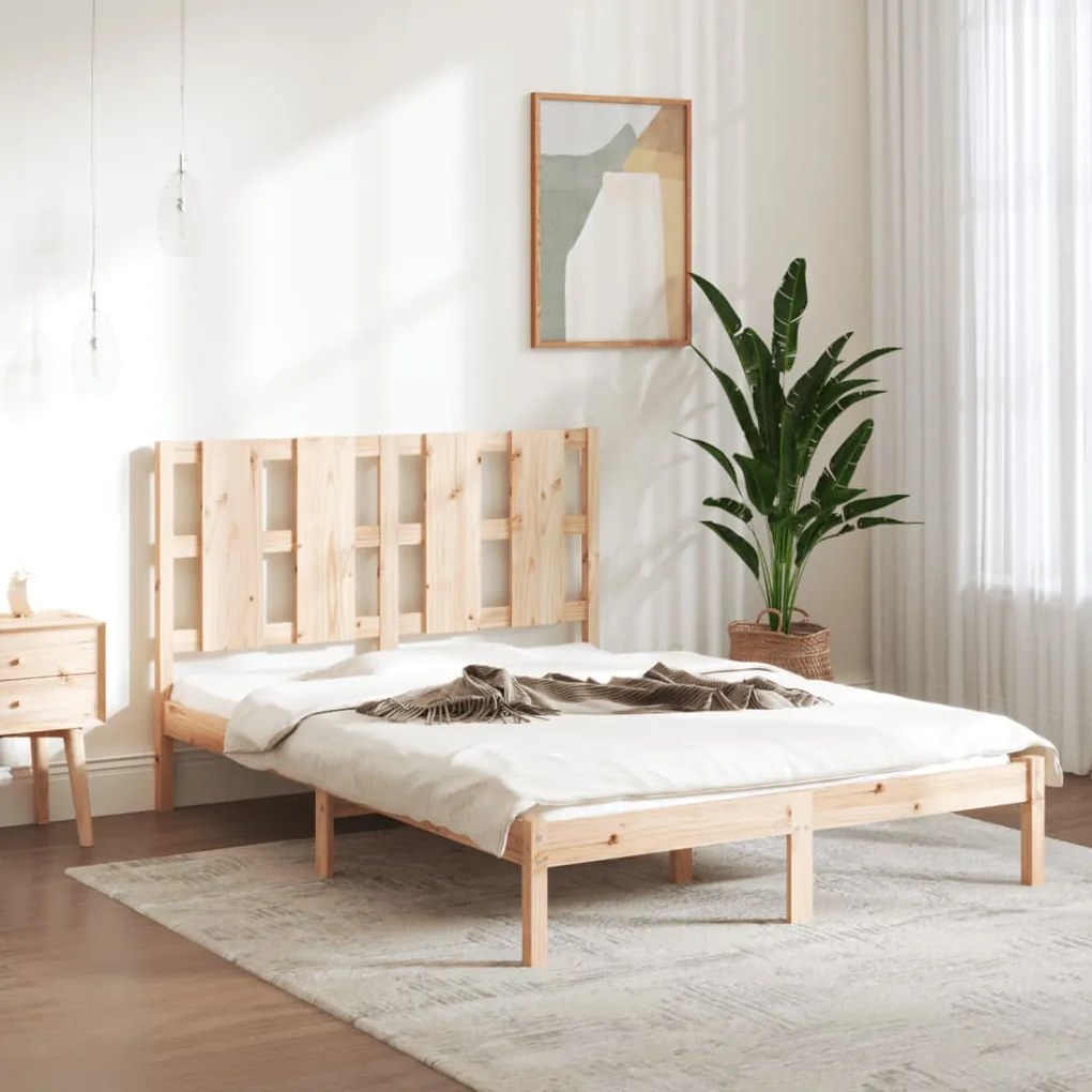 Giroletto İn Legno Massello 135x190 Cm Double /