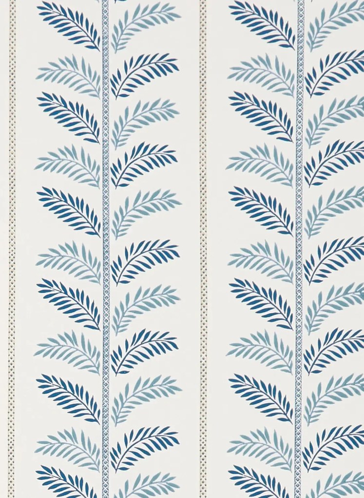 Nina Campbell Tapete Plumier - Indigo/ Blue