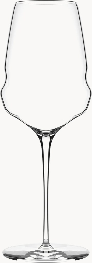Set di 6 bicchieri da vino bianco in cristallo Cocoon