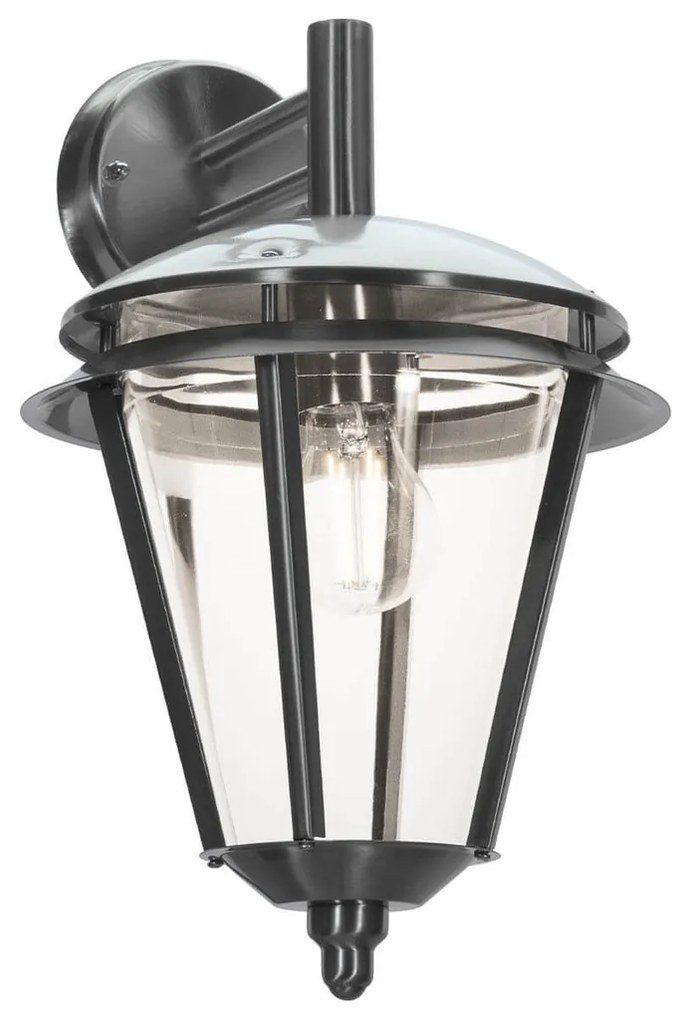 Applique da parete IP54 in Acciaio Inox E27 per Esterni da parete