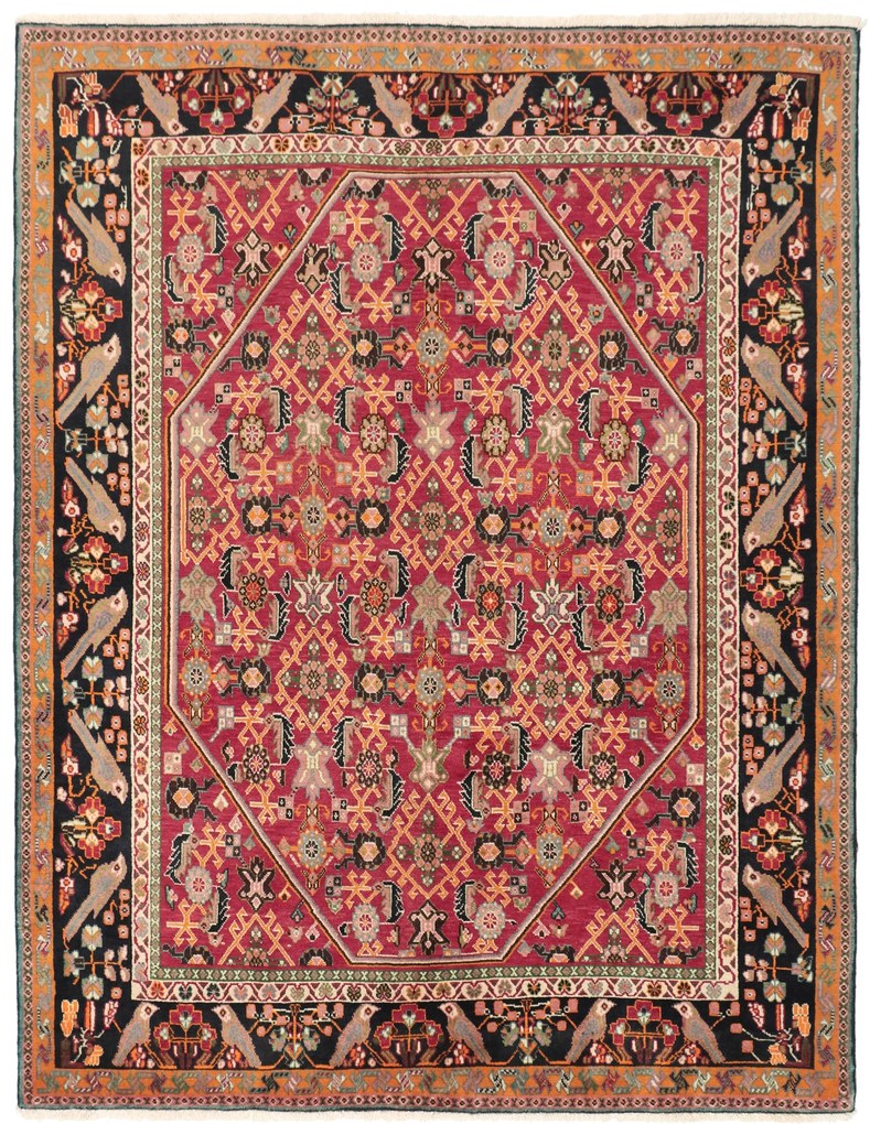 Gashghai Tappeto persiano 190 x 150 (Iran) Annodato A Mano