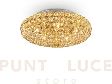 King lampadario a soffitto in cristallo 5 luci attacco g9 lampadine...