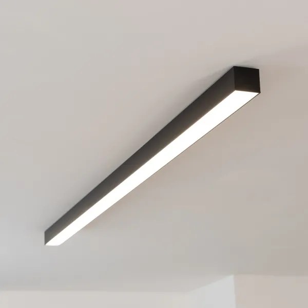 Brilagi - Plafoniera LED a montaggio superficiale FULLDAY LED/20/30/40W/230V 2700/4000/6000K nera