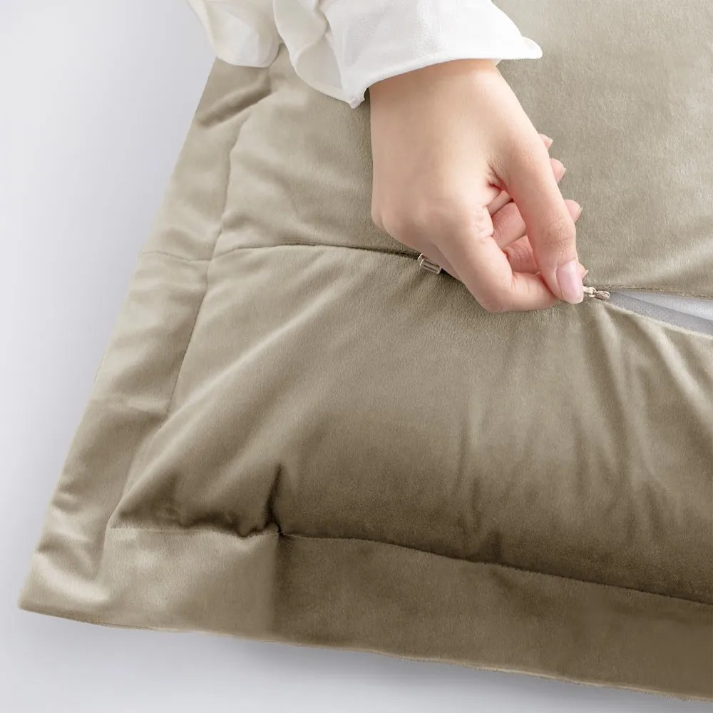 Federe decorative in set in velluto 2 pz 50x70 cm Side – Restilo