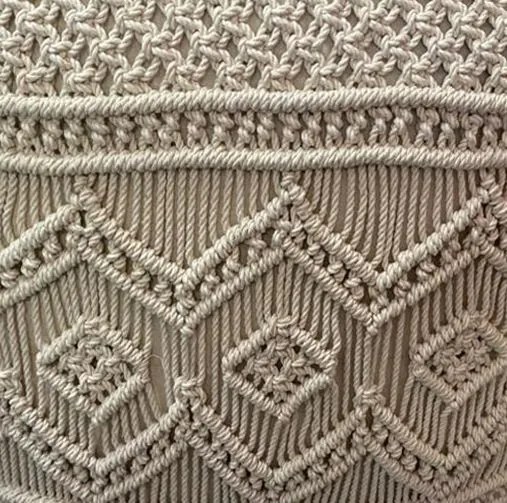 SORAYA - pouf in cotone