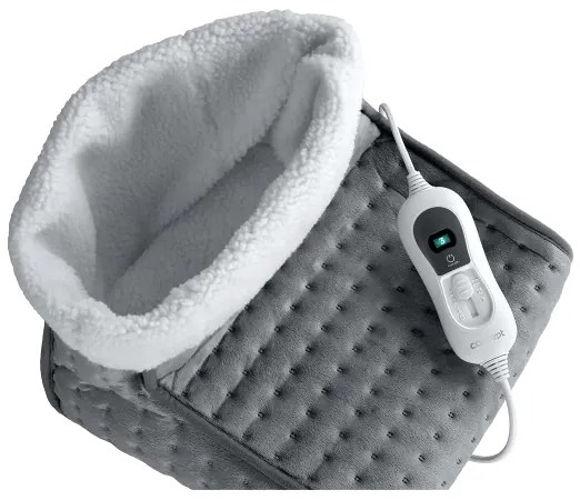 Concept BV1020 - Scaldapiedi elettrico 100W/230V 30x30 cm grigio/bianco